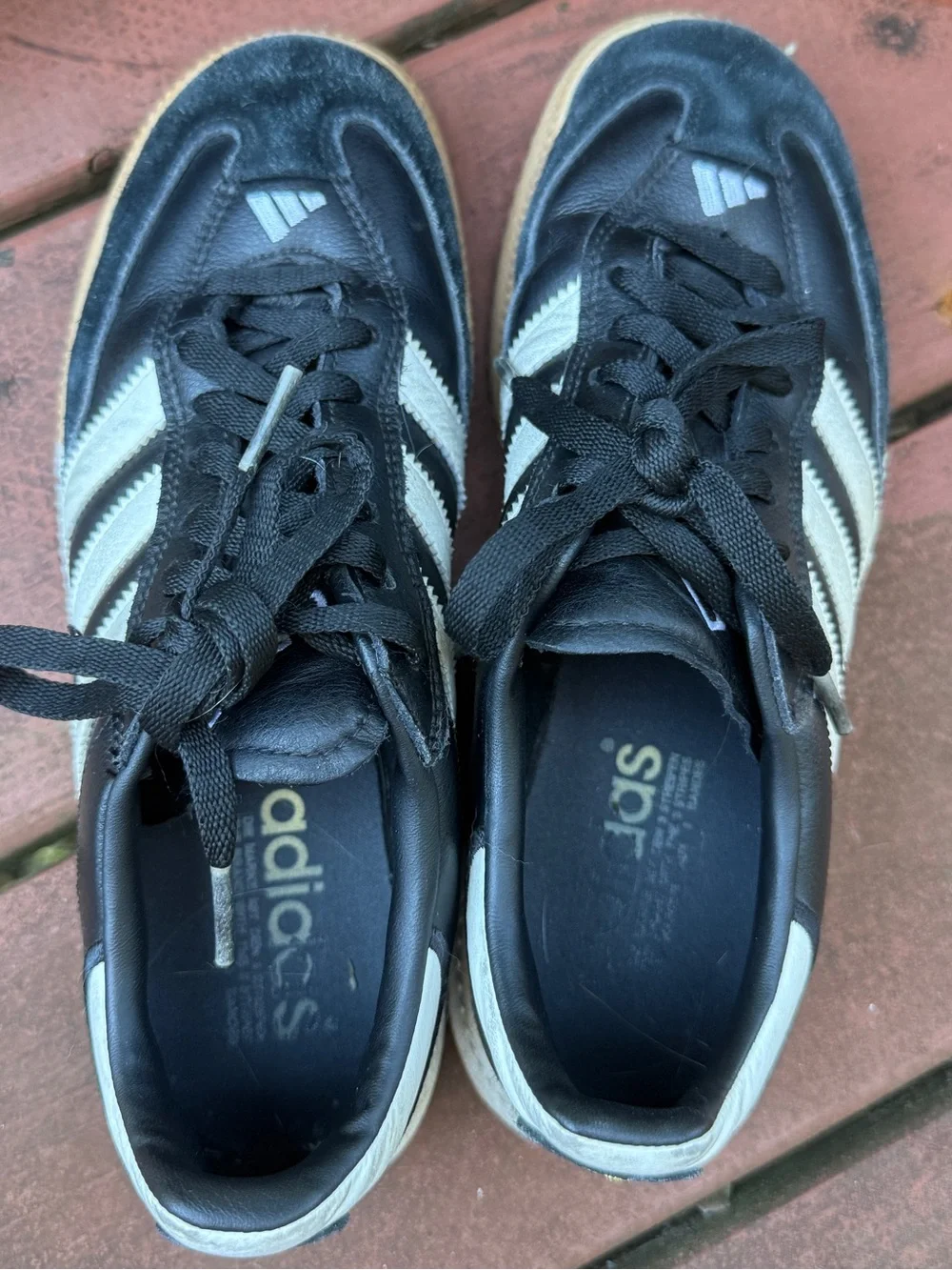 Retro Adidas Samba Black Mens 5 Women 6